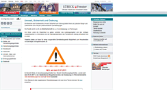 Desktop Screenshot of fb03.luebeck.de