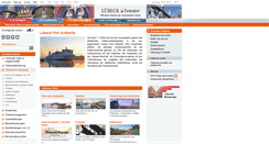Desktop Screenshot of lpa.luebeck.de