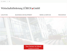 Tablet Screenshot of luebeck.com