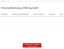 Tablet Screenshot of luebeck.org
